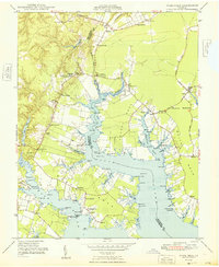 Hi-Res Interactive Map of Ware Neck, Gloucester County, VA in 1948 | Pastmaps